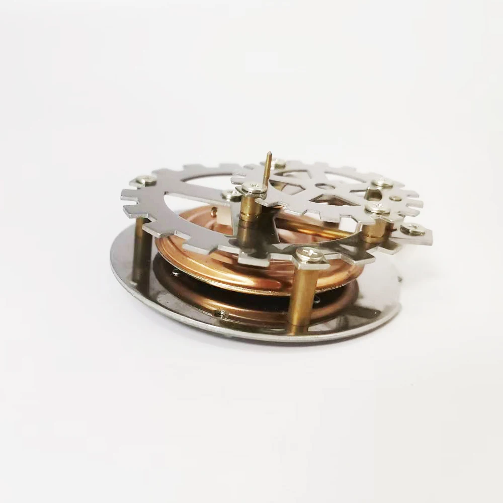 Analog Barometer Weather Station Clock Parts Metal 56mm Mechanism Movement for Barometer