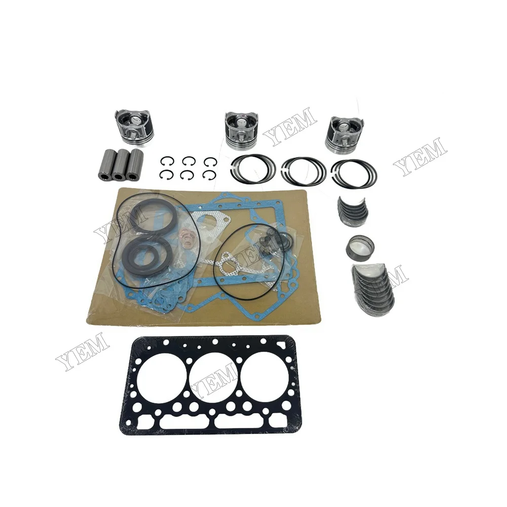 D782 Overhaul Re-ring Kit for Kubota D782 3D67E Engine 2