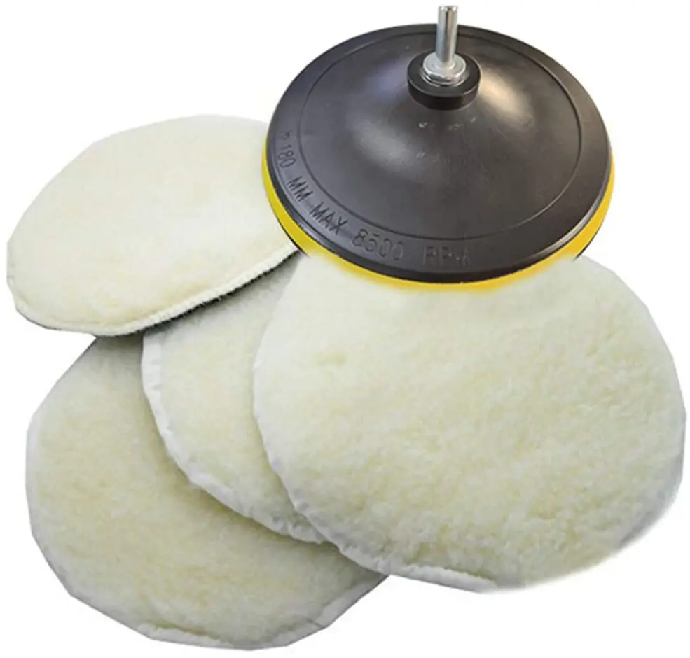 3"(80mm ) wool felted Ball Polishing Pad Buffing Ball Finishing Buff