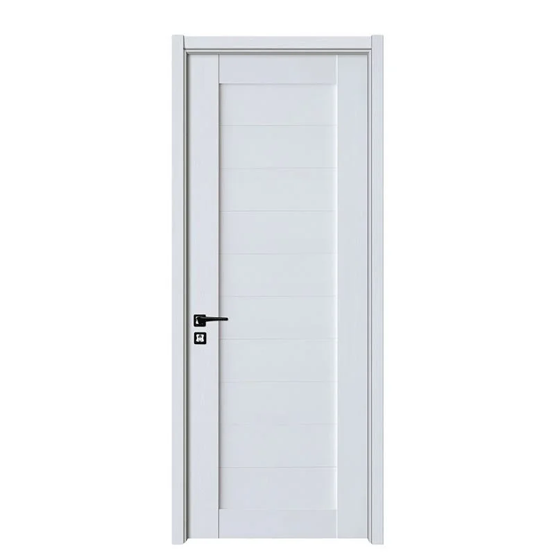 Customizable Apartment PVC Wooden Doors Panel WPC Door Interior Design Soundproof Waterproof Doors