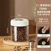 Corpo della tazza trasparente con coperchio bianco da 750 ml