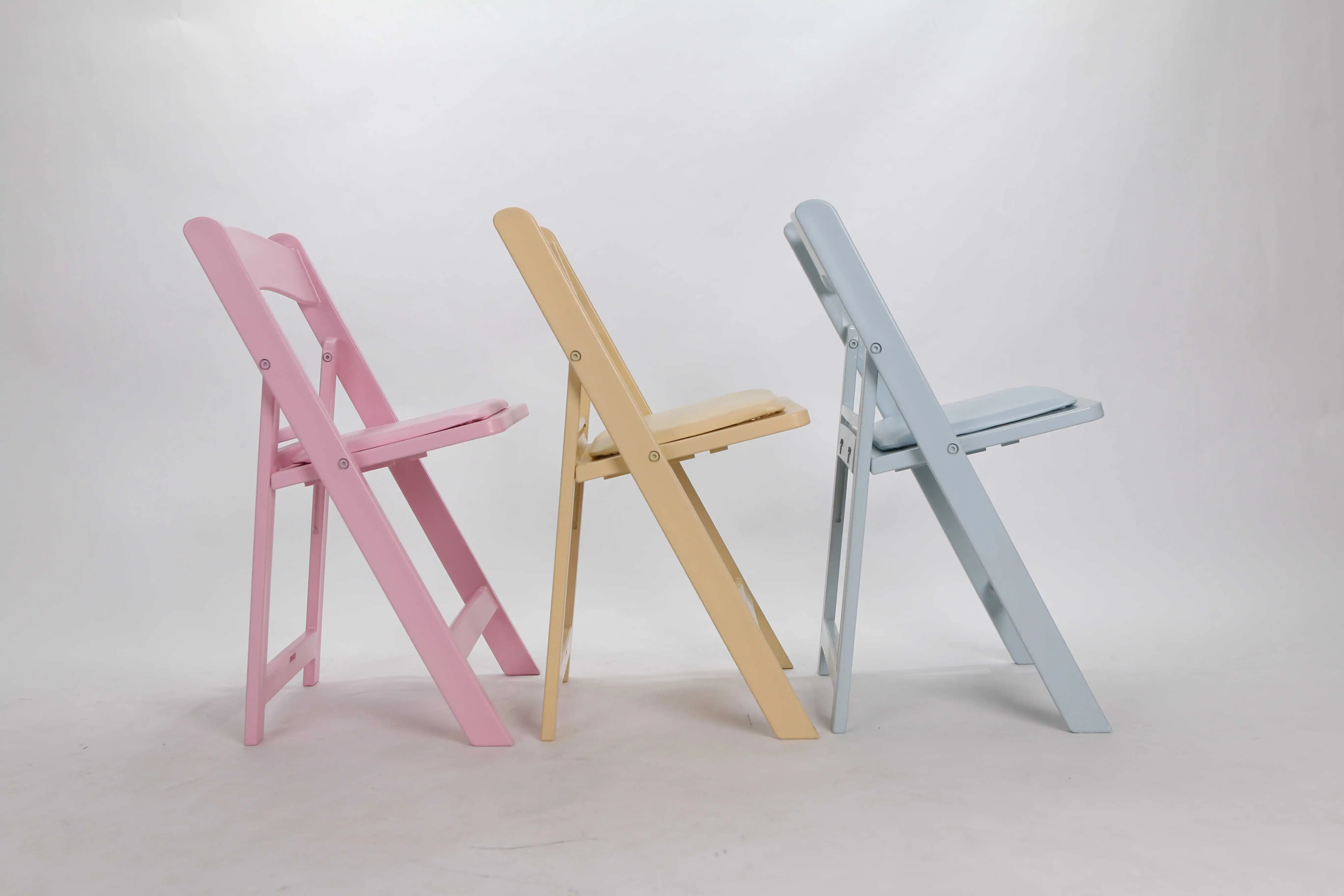 Rental Event Kids and Children Plastic Folding Garden Chairs for