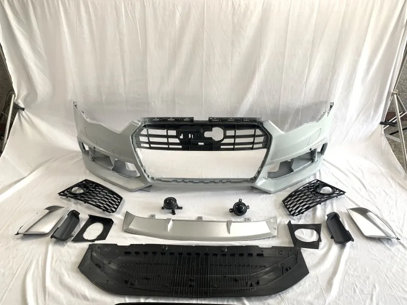 High Quality A6 Rs6 Front Body Kit For Audi A6 Front Bumper 2016 2017