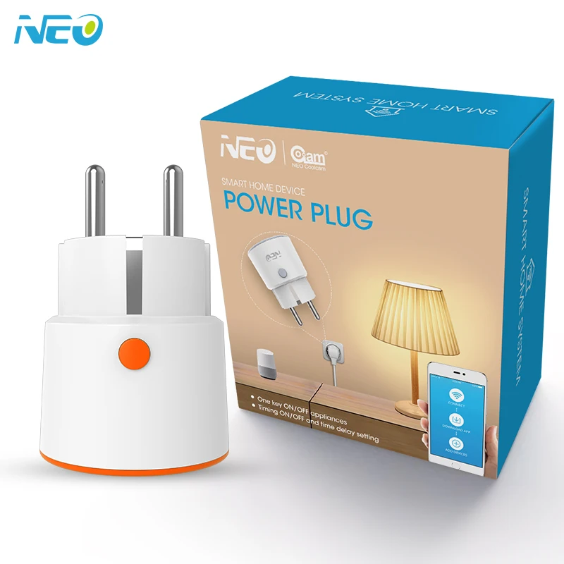 NEO NAS-WR01B Tuya ZigBee Smart Socket 16A 2.4GHz Smart Plug with