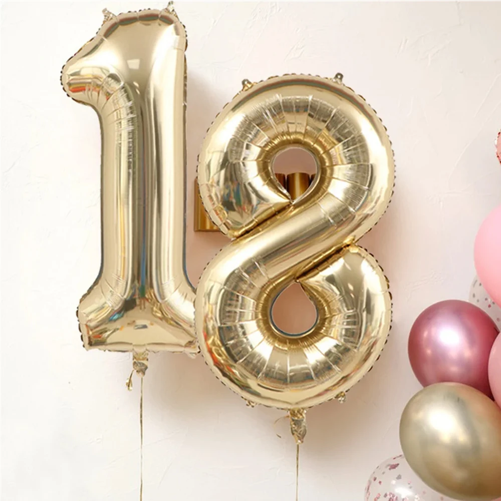 Huture 2 Palloncini Nuero 25 Figure Palloncino Gonfiabile In Laina Di - Foto 2