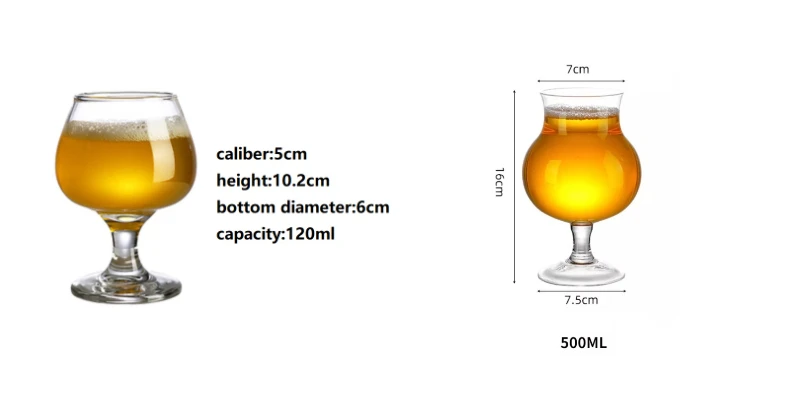 Wholesale Custom Logo Hand Blown Beer Mug World Football Wine Glass Cup Cheap Beer Glasses Set Clear Craft Pilsner Beer Glass