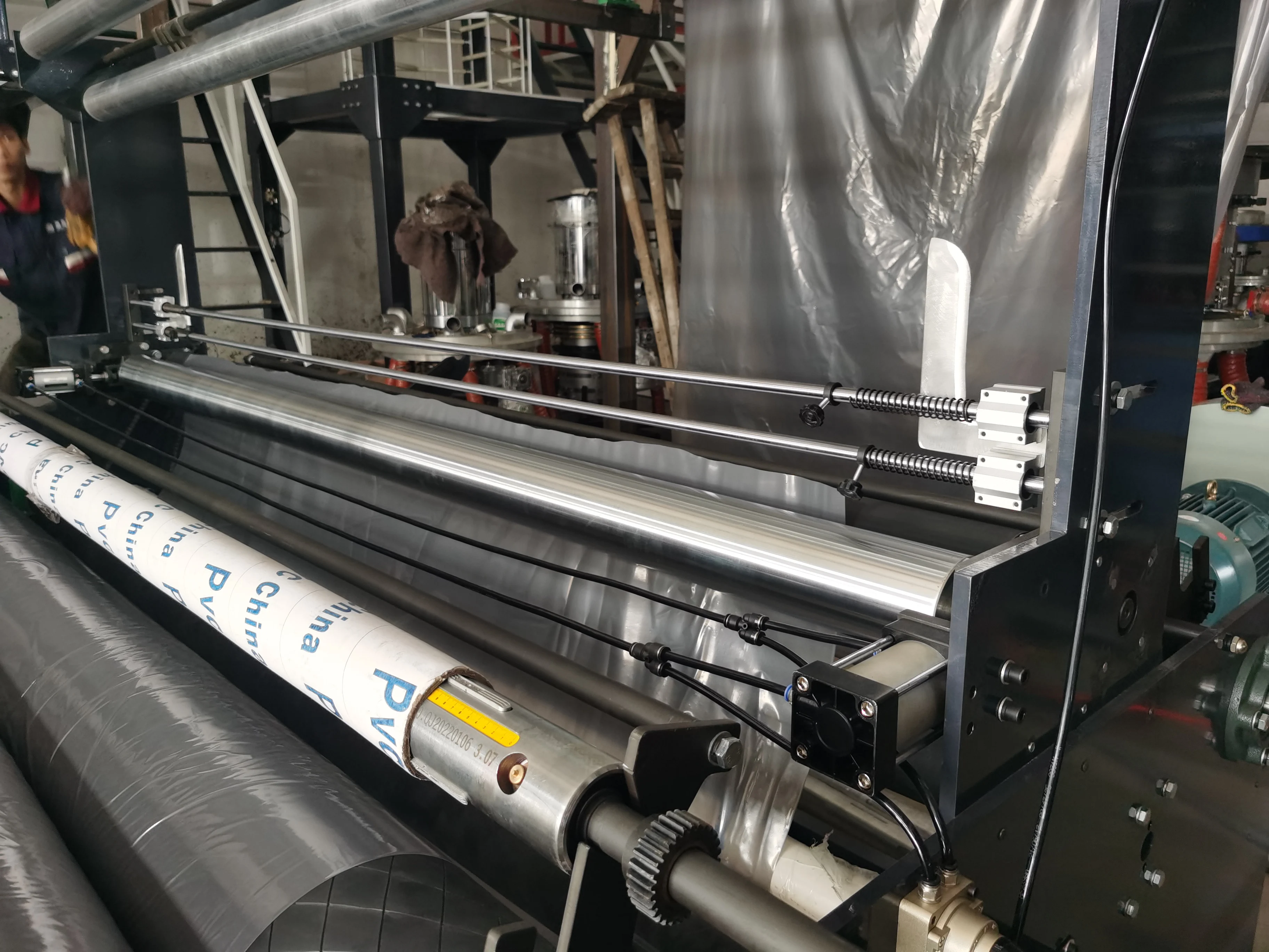 High Speed 1500mm Agriculture HDPE LDPE Greenhouse Plastic Barrier Film Etirable Making Extruder Blowing Machine