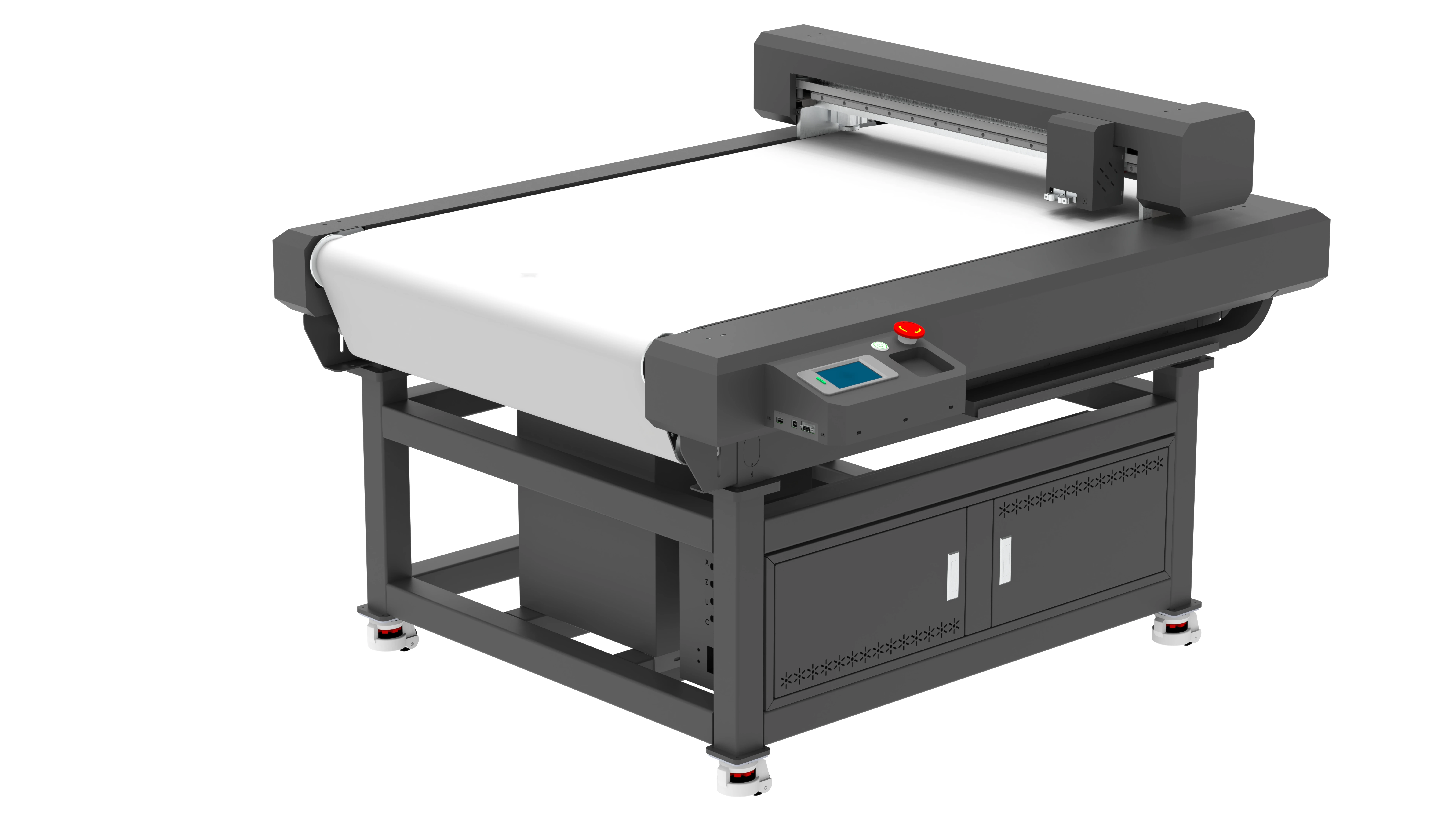 Teneth Fastest Speed Double Cutter Head Flatbed Cutting and Creasing Box Making Machine Flatbed Plotter Cutter