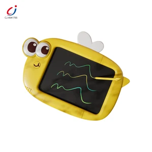 Chengji Tablet Graffiti Drawing Board Kids Education Cartoon Little Bee Theme Learning Led Drawing Board for Kids