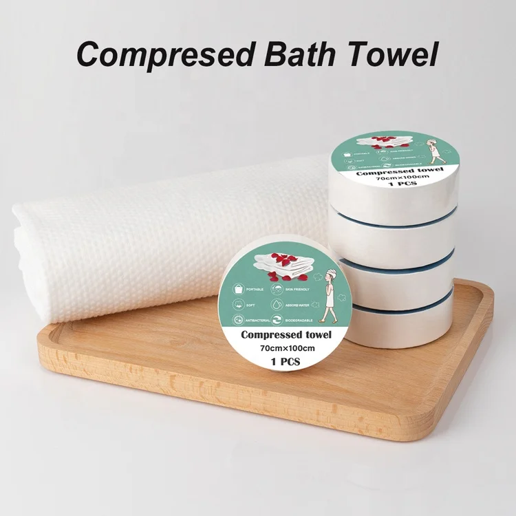 Compressed Bath Towel Convenient for Traveling Fitness