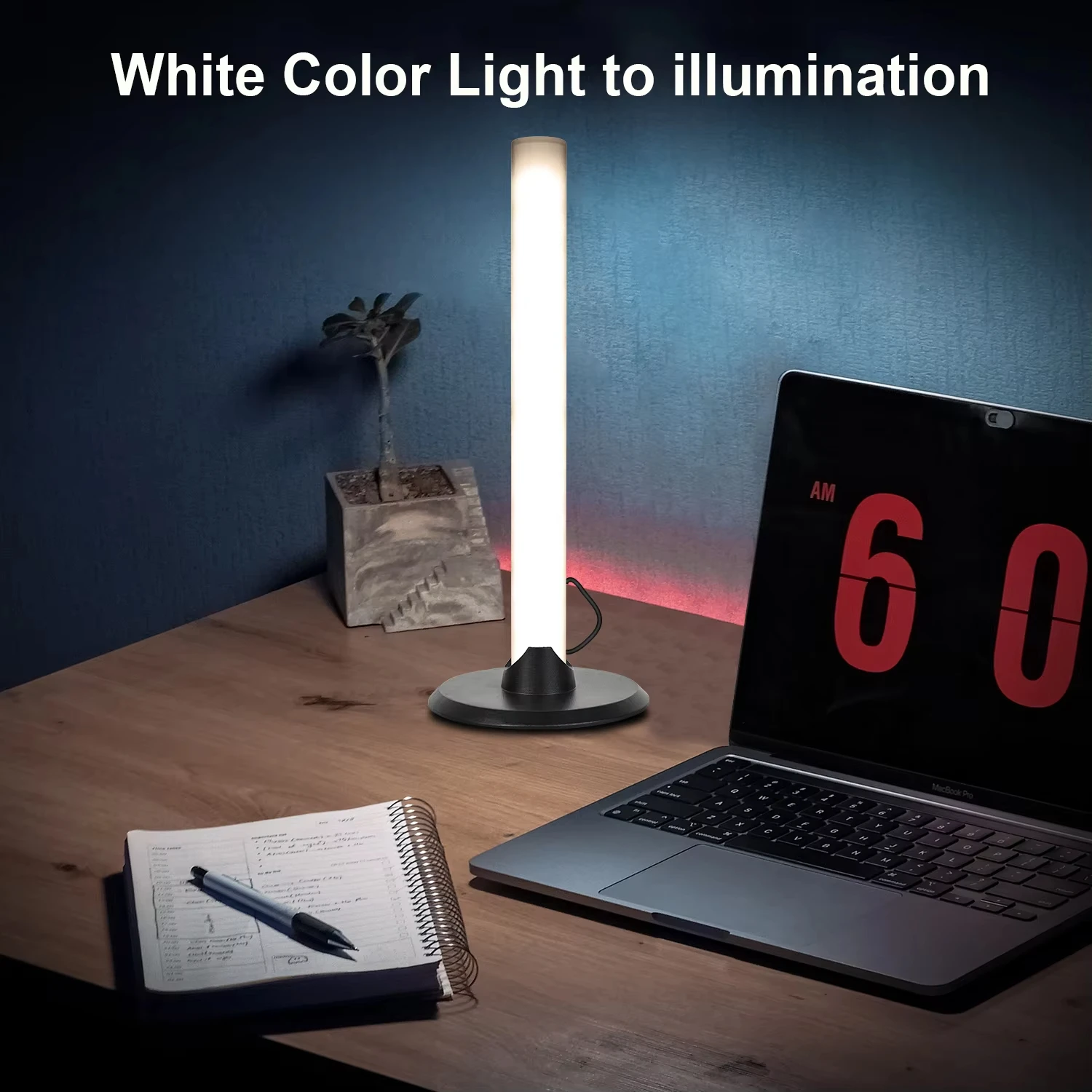 product desk atmosphere rgb night light app control tv computer decoration lamp rgb sound control led light motion sensor light indoor-41