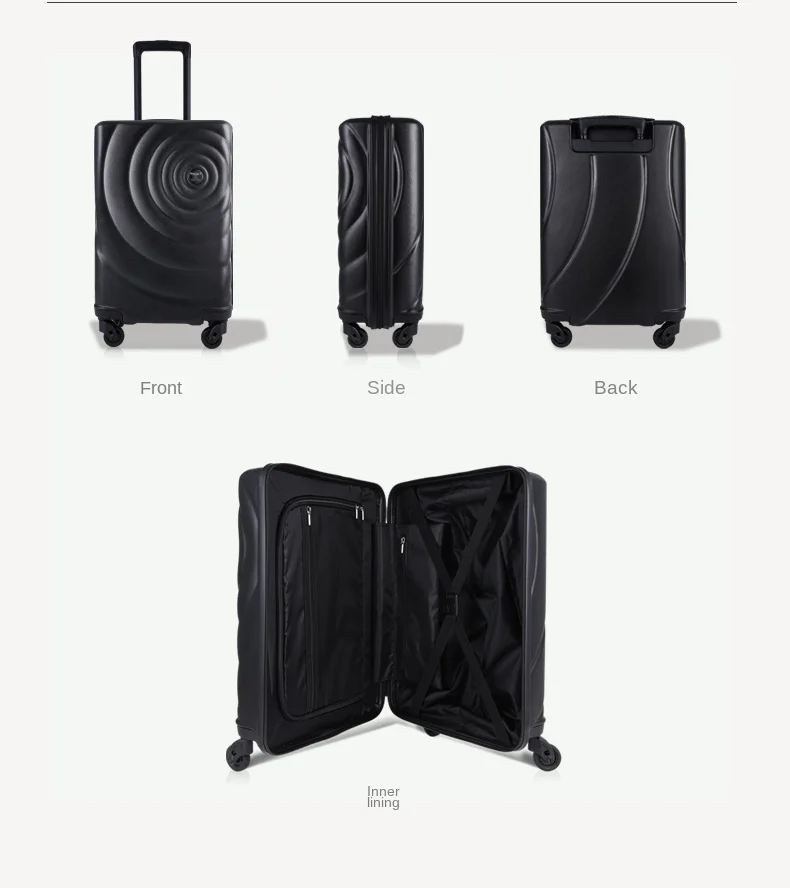 2023 Hongyue = Pc Travel Luggage Custom Design 20 24 Inch Suitcases