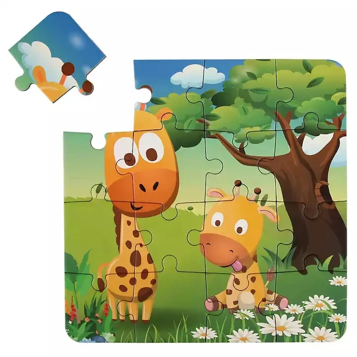 Puzzles For Kids Wooden Jigsaw Puzzles Book For Toddlers