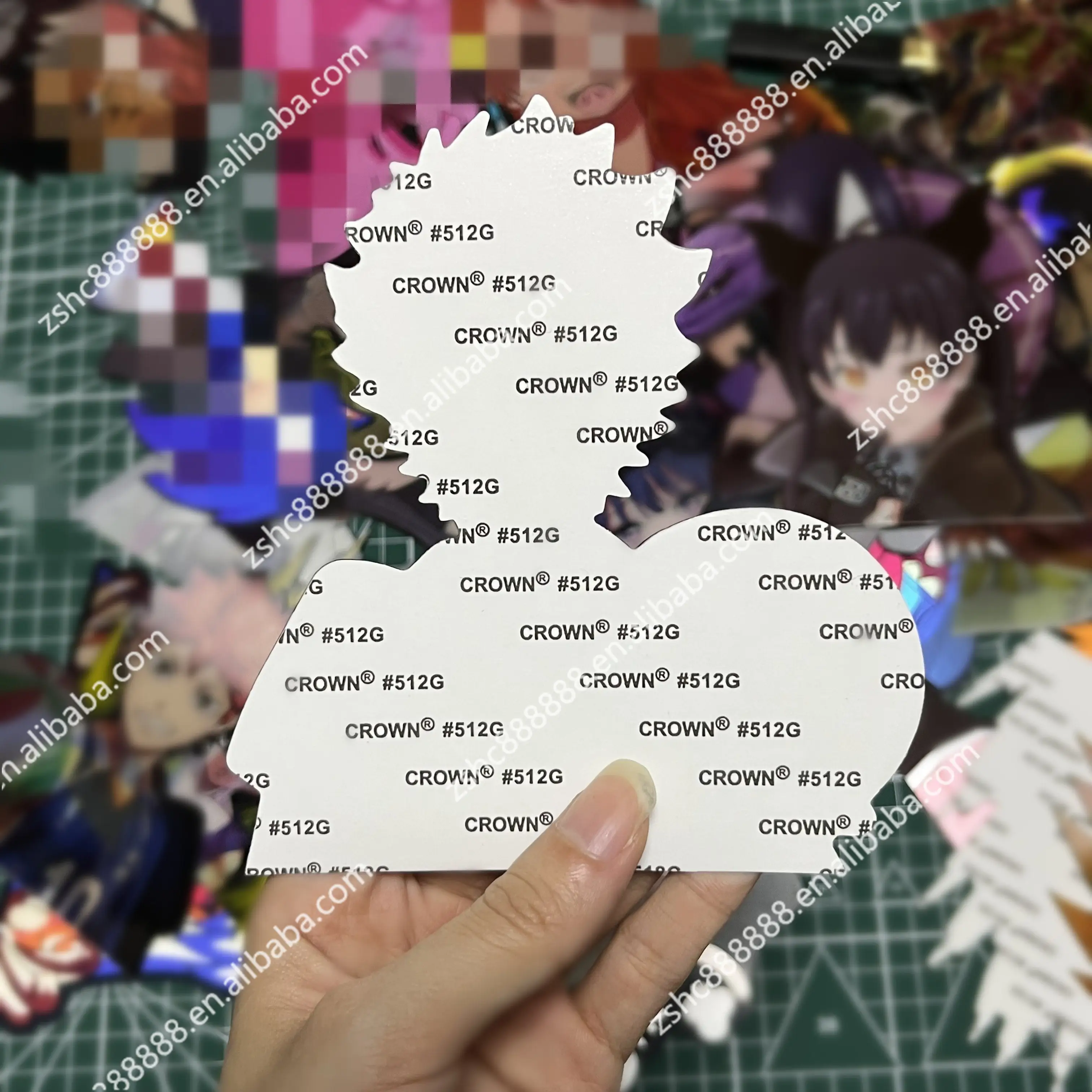 Newest Designs Rectangle Shape Anime Jujutsu Kaisened Motion Stickers Three Pictures Flip 3D Lenticular Sticker Car Home Decor