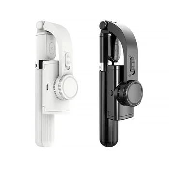 Selfie Stick Tripod with Wireless Remote Mini Extendable Vlog Selfie Stick Phone Stand Holder Gimbal Stabilizer for Huawei detail image