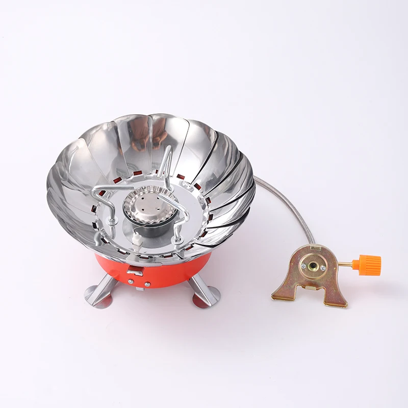 thumbnail image 2 of Rothco Orange Single Burner Folding Camping Stove – Portable Compact Cooker Model 365 2 of 2
