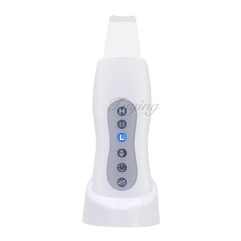 2 in 1 factory price good cleans the skin ultrasonic+ Ion skin scrubber facial machine