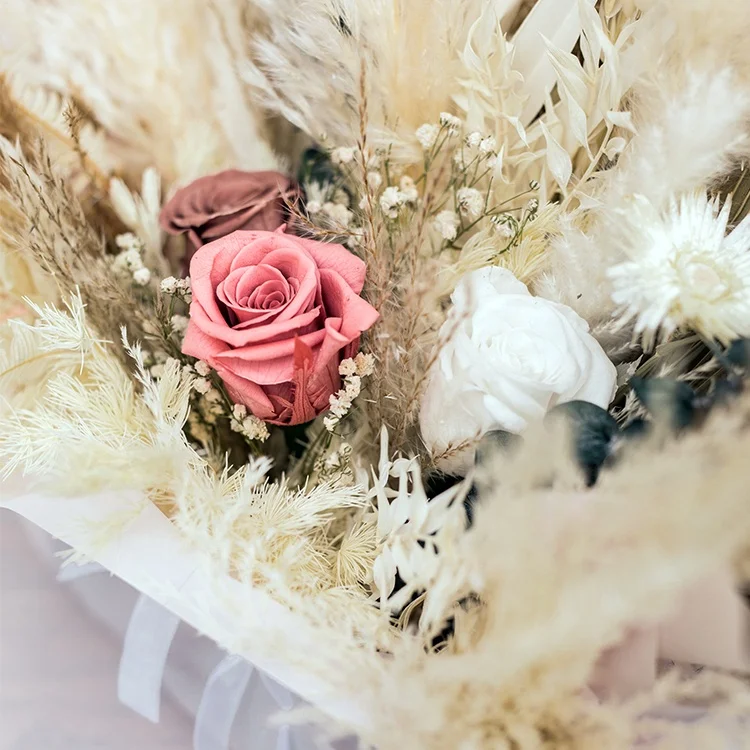 Factory Customized Table Decorations Natural Pampas Grass Wedding Centerpieces