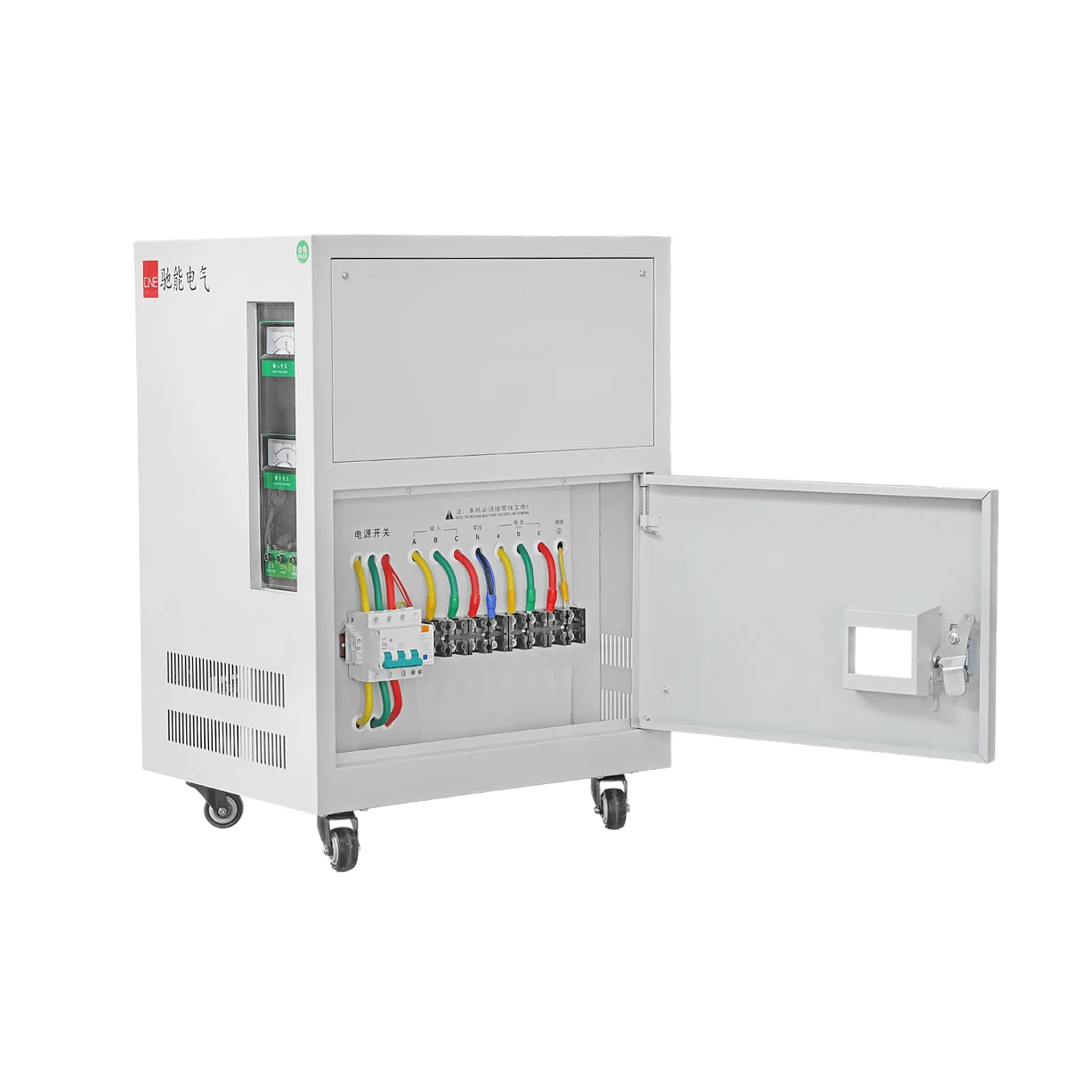 CNE Automatic Voltage Stabilizer Voltage Regulator with Input and Output Voltmeter for Unstable Grid Supply factory