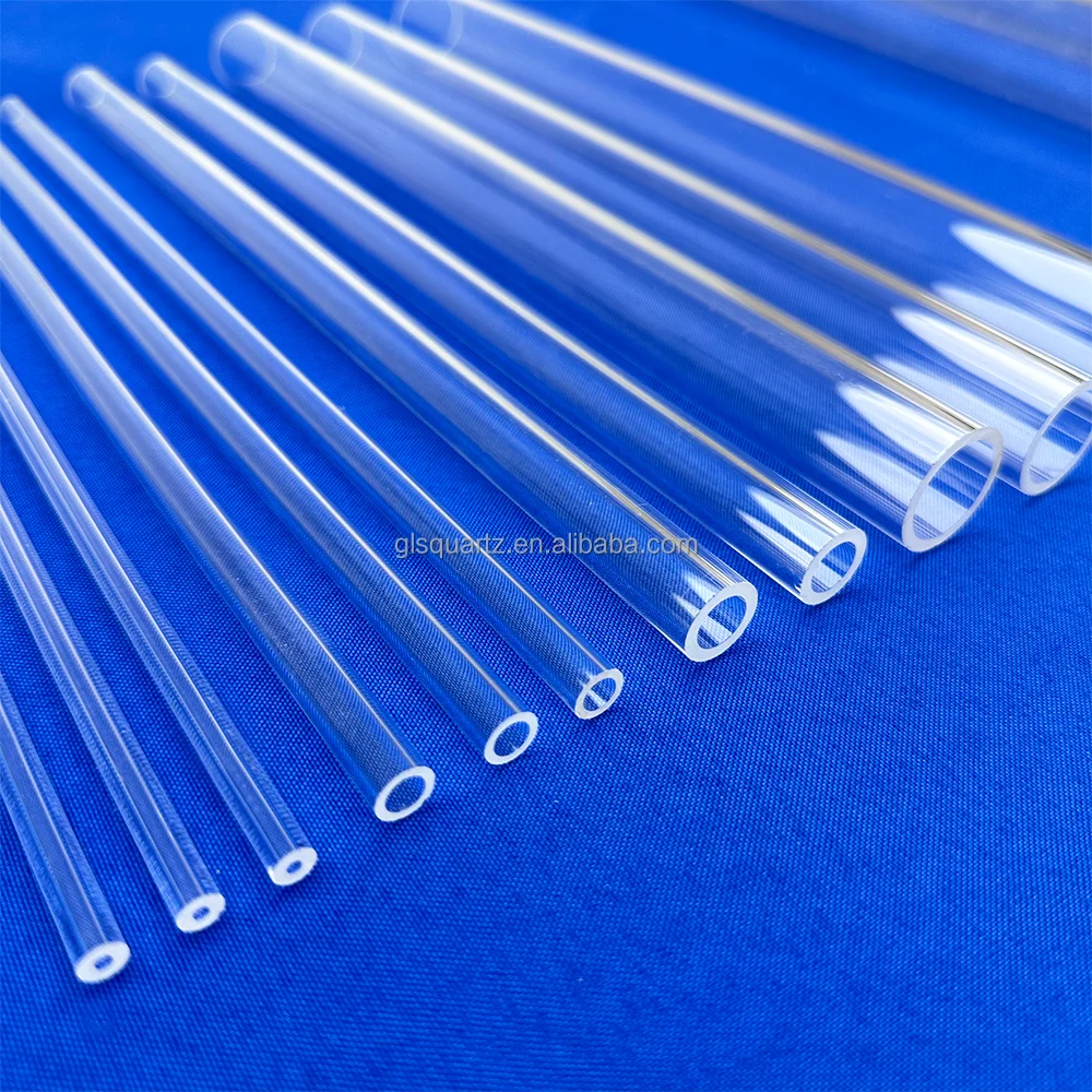 Customized Factory pyrex Quartz Polishing Borosilicate Glass Tube Heating Tube Oil burner Glass Pipe