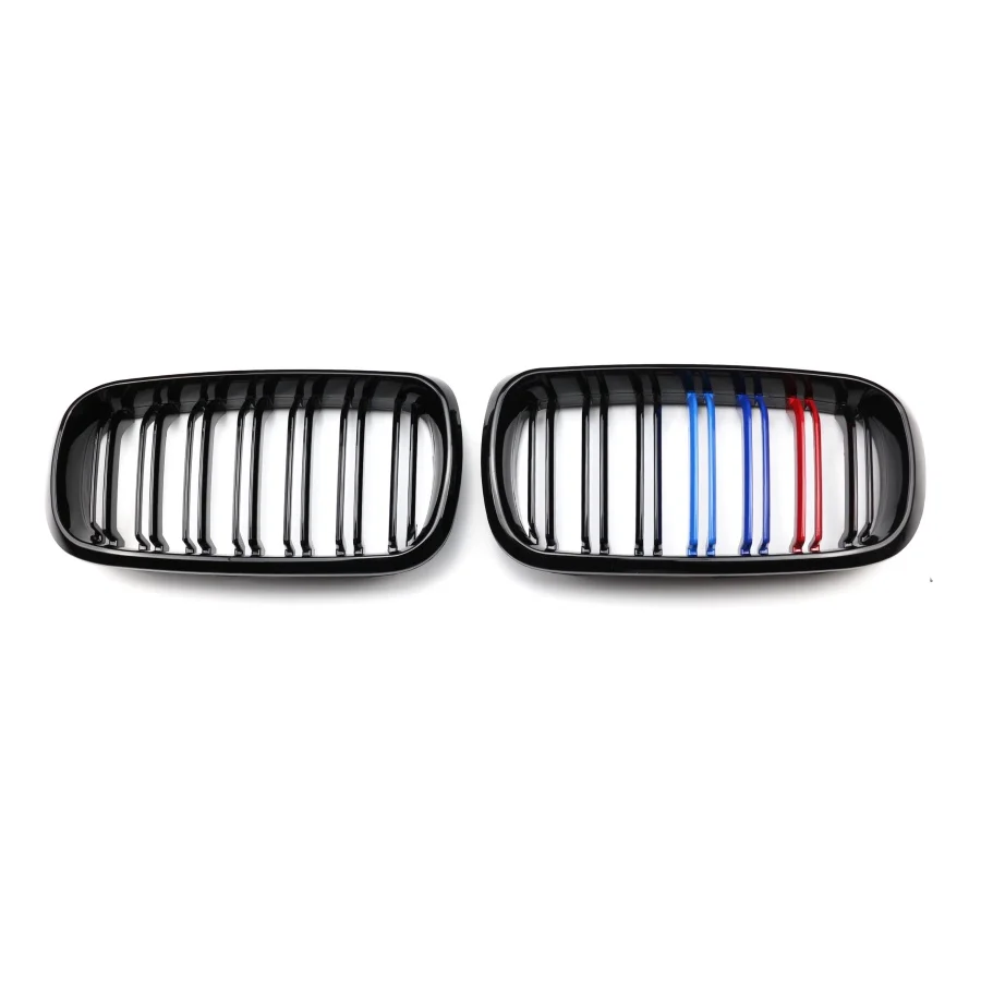 double bar abs front grille for bmw x5 2015 2018-4