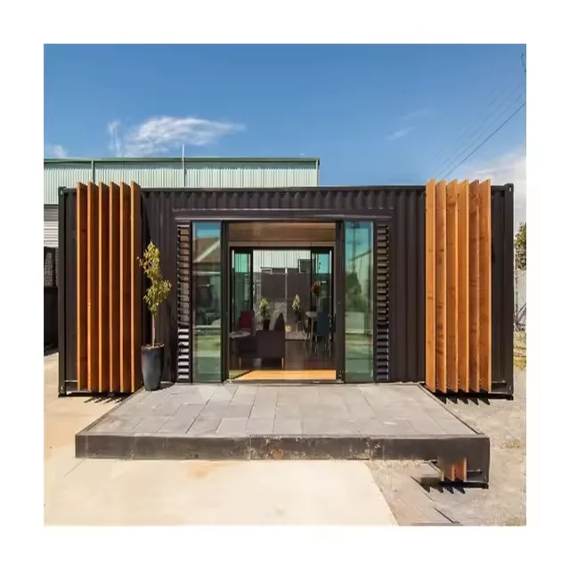 Factory Direct Sale Store Container House Prefab 40 Ft 20 Ft Shipping