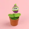 Mini version-Cannibal flower pot (brown pot)