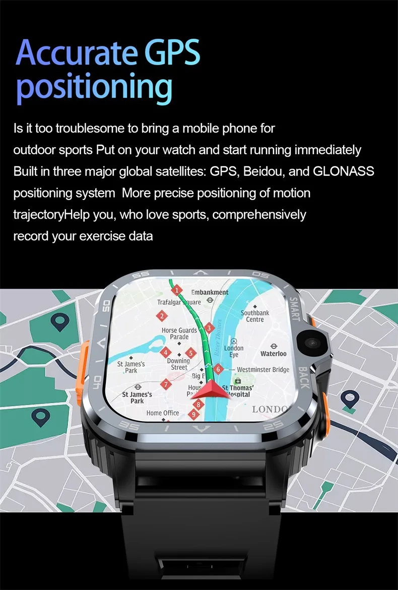 PGD Smart Watch 4G Android 8.1 1.99" Screen Waterproof Video Phone Call Wifi GPS Camera Reloj Smartwatch 2023 (10).jpg