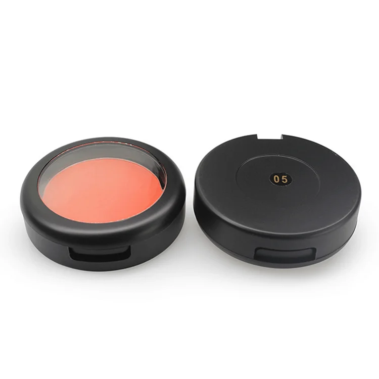 MS Makeup Oem 5 Colors Black Monochrome Makeup Blush Matte Shimmer Face Powder Waterproof Long Lasting Private Label Blush