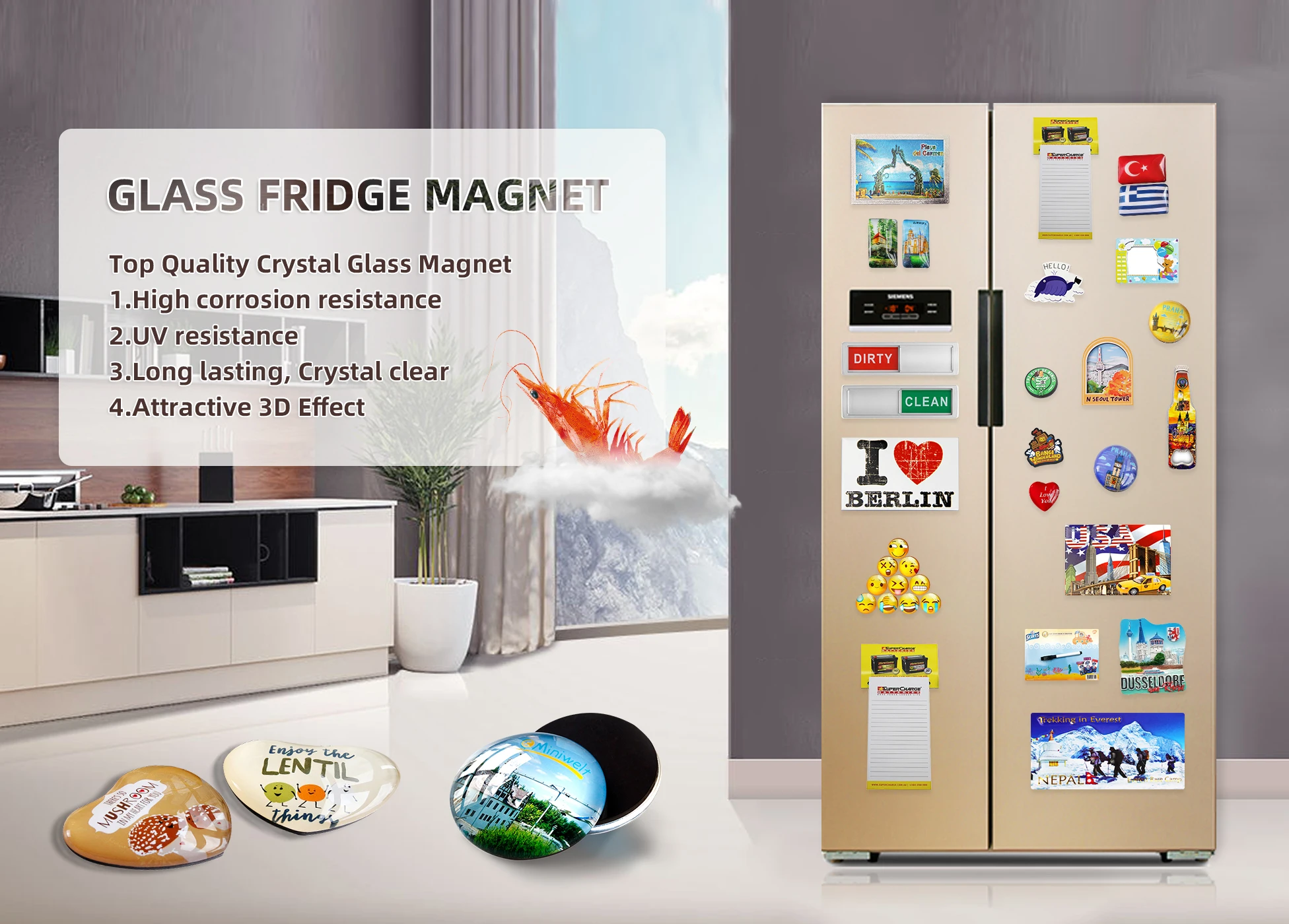 Promotional Gift For Fridge Tin Fridge Customised Buy