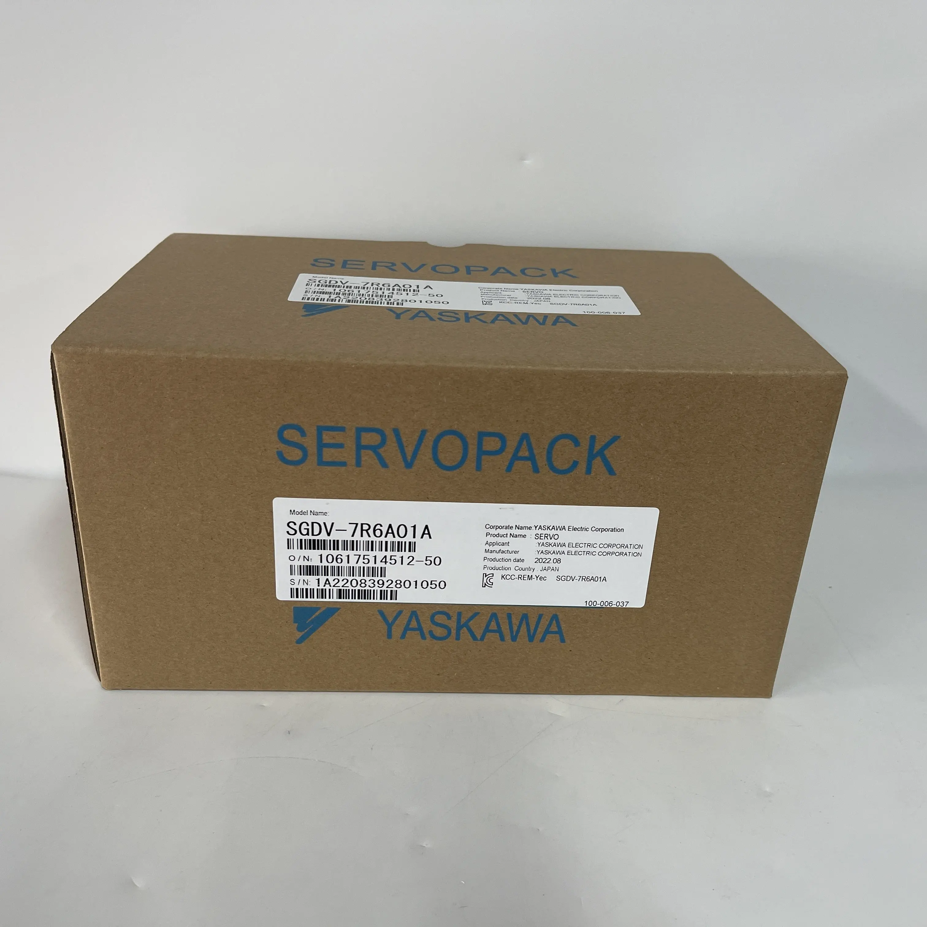 Yaskawa Servo Drive Servopack SGDV-7R6A01A Yaskawa Servo Drive Servopack SGDV-7R6A01A