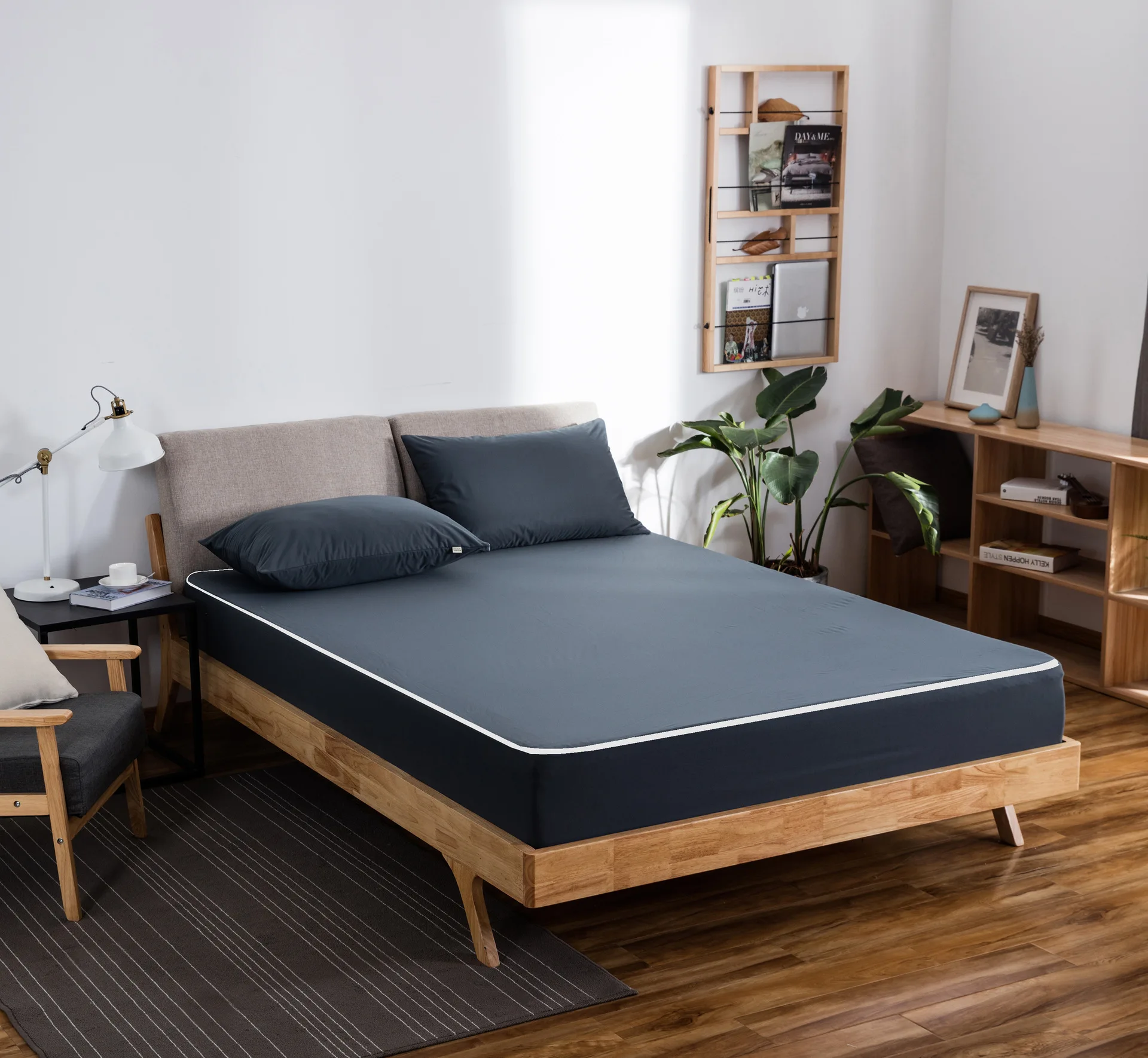 
 Лидер продаж, водонепроницаемый чехол для матраса с защитой от клещей, протектор матраса для кровати  