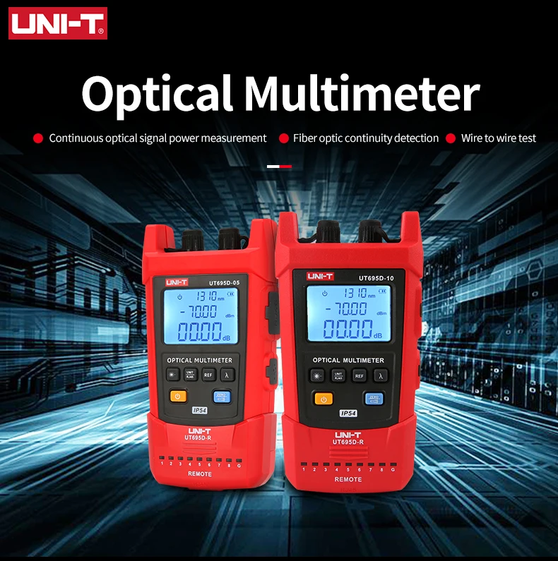 Optical Multimeter Fiber Optic Tool Visual Fault Locat Signal Power ...