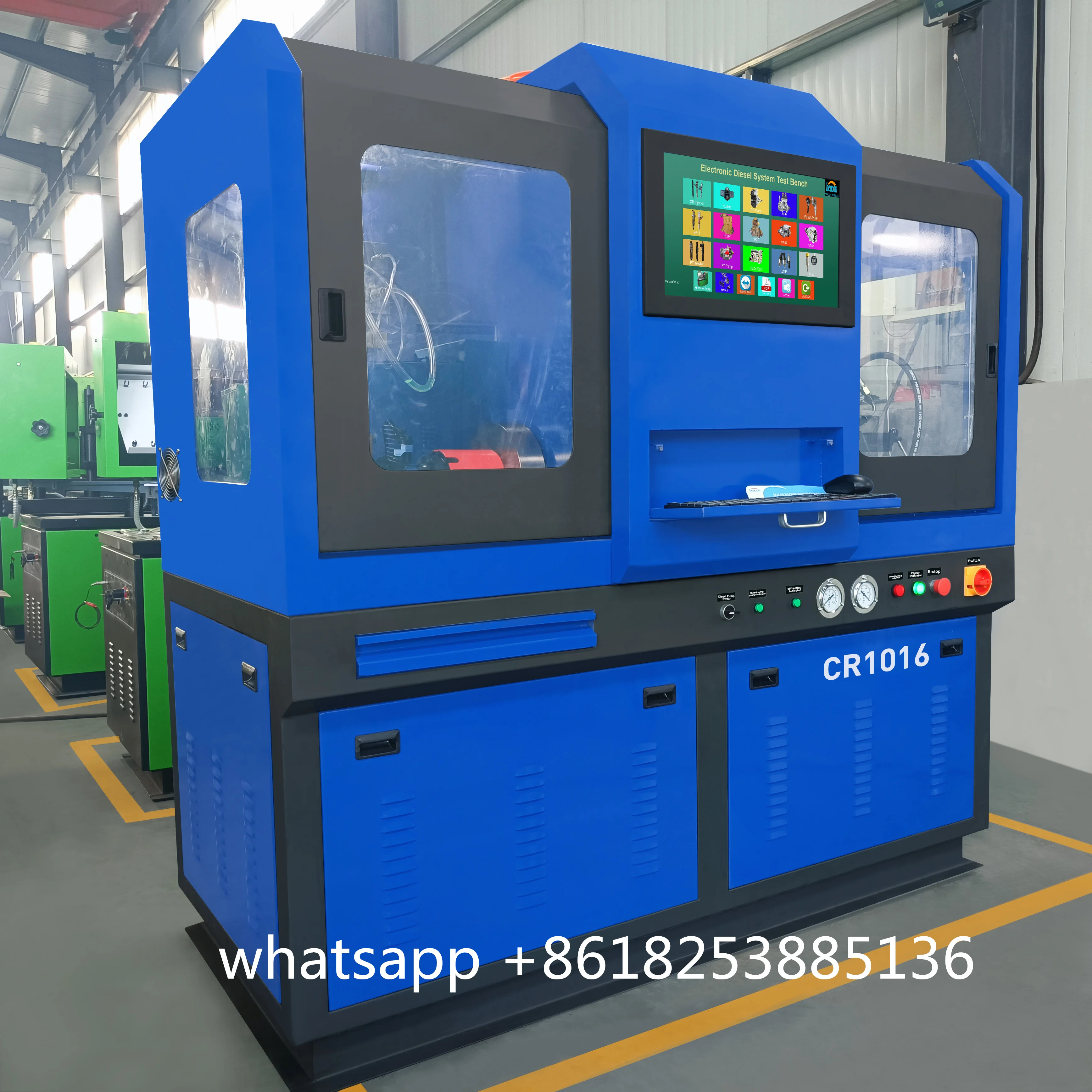 Cr1016 Electronic Common Rail Injector Idiesel Pump Calibration Machine ...