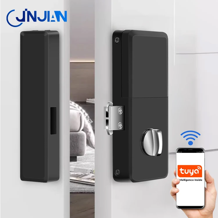 Dc6v Power Supply Access Control Multiple Switch Low Battery Warning Smart Invisible Door Lock