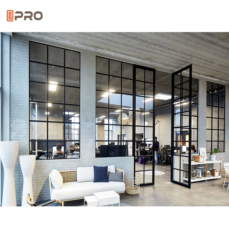 Modern Design High Quality Customized Wall Frameless Glass Office Partition Movable Office Partition Cheap Price Partition Wall