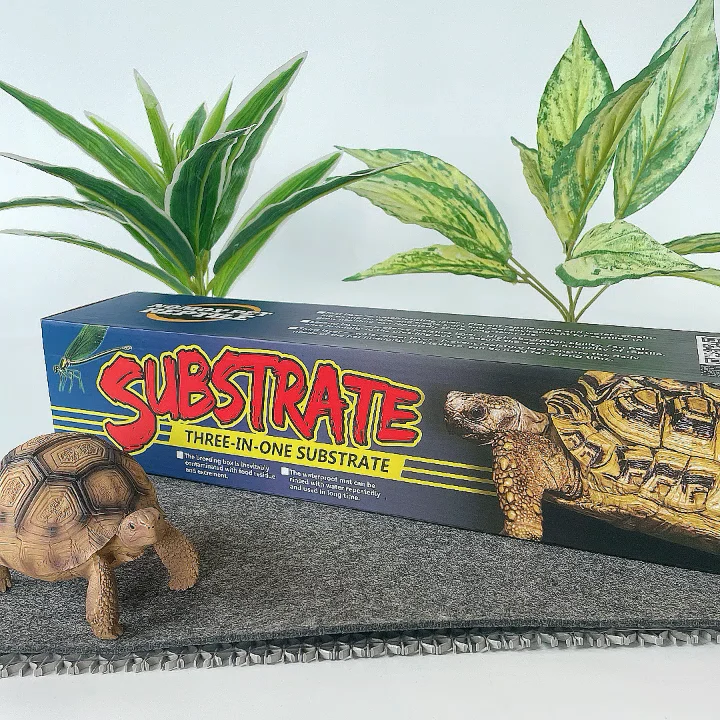 NOMOY PET ThreeInOne Reptile Terrarium Substrate Mat with Eco