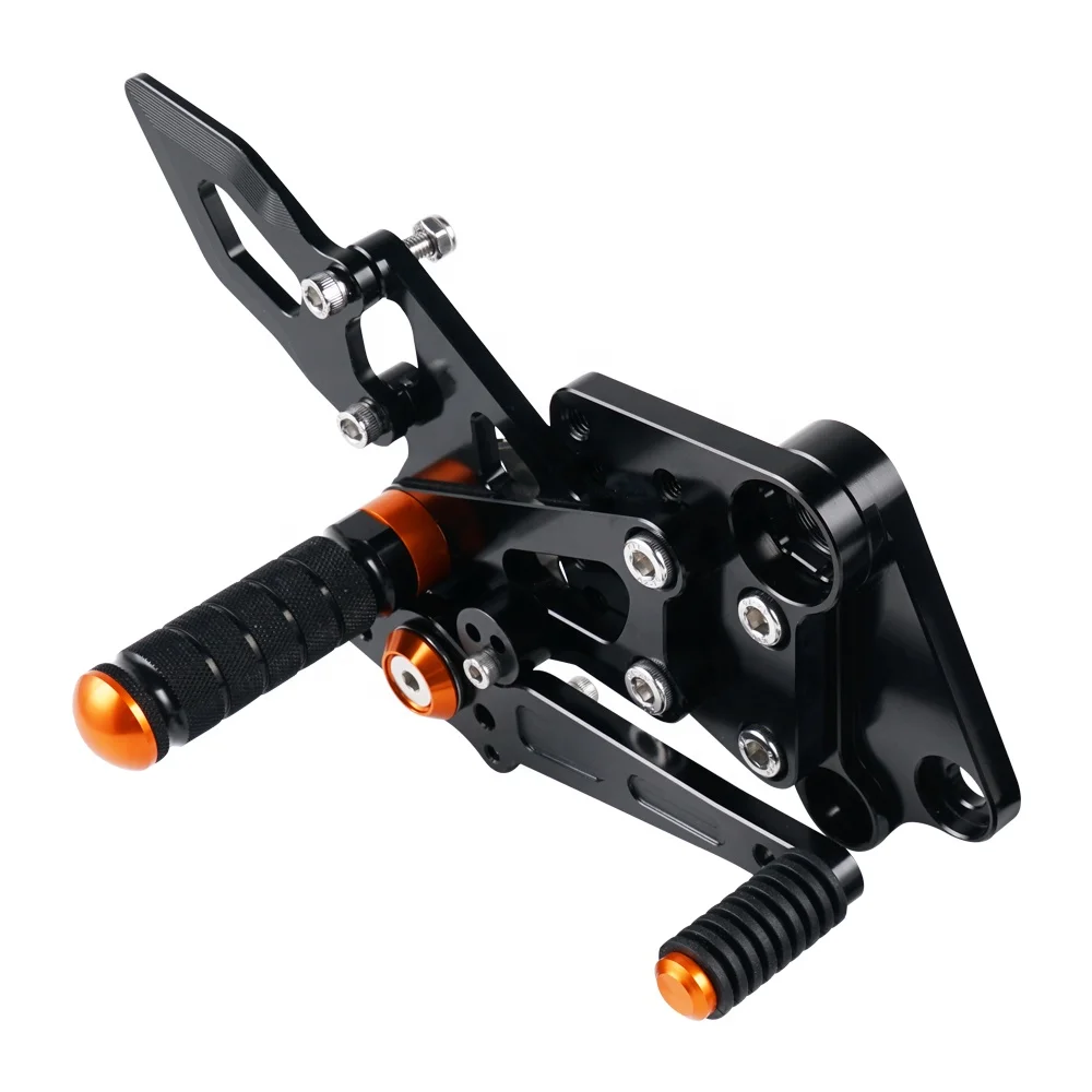 Cnc Adjustable Rearset Footrest Rear Sets For Ktm Duke 125 200 250 390