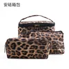 Leopard print three-piece wafer