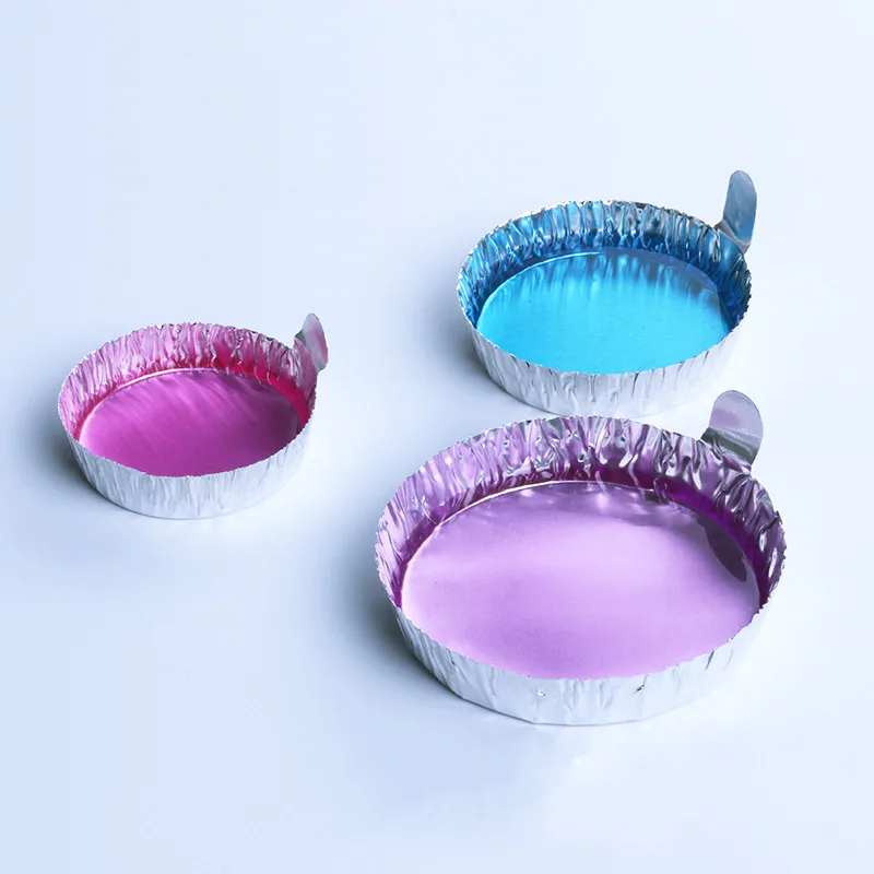 Одноразовые алюминиевые блюда для взвешивания 30 мл 42 60 с