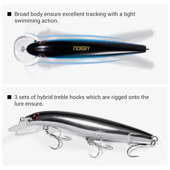 High Quality Saltwater Fishing Jerk Bait Minnow Lure Casting Lure – Minnow – view 4