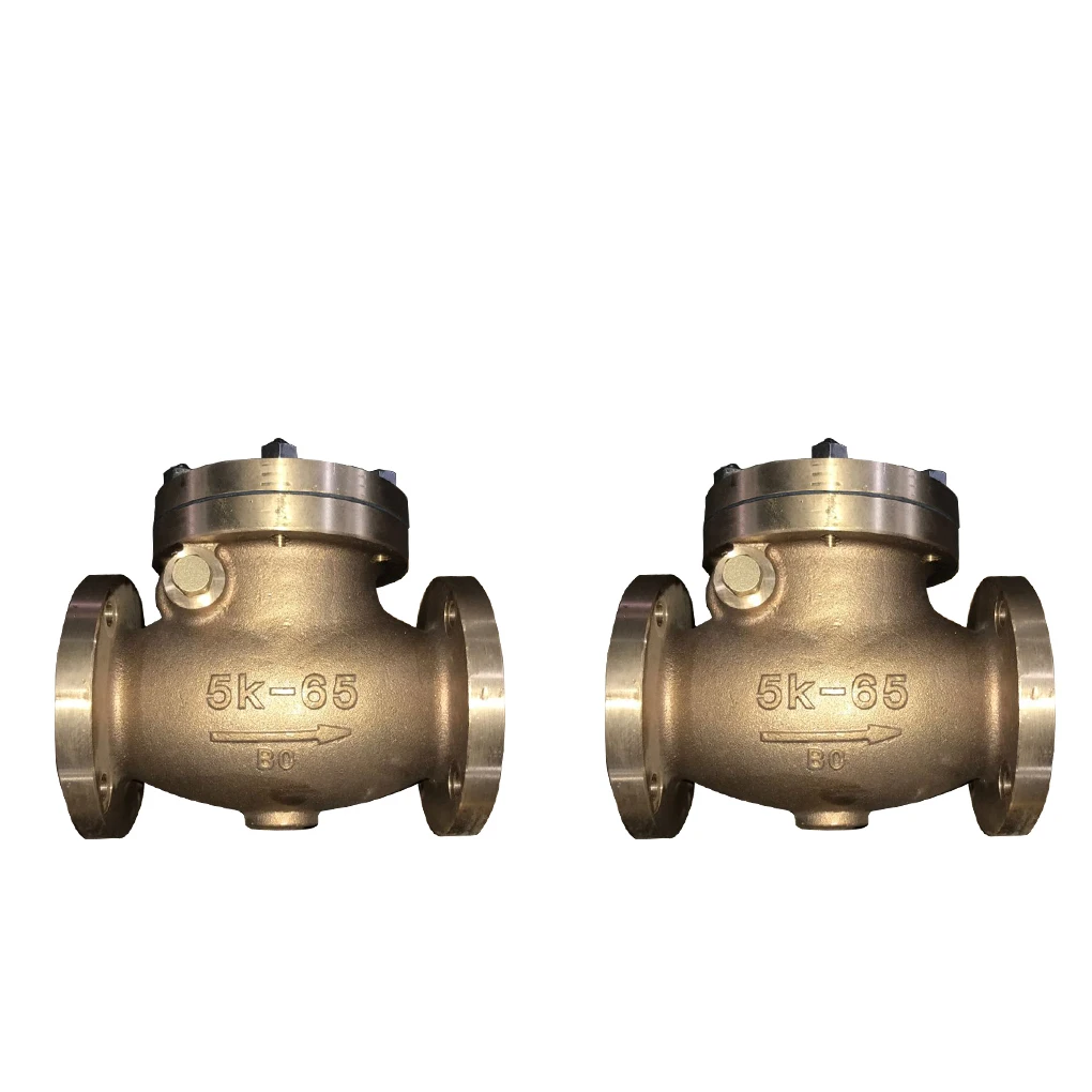 JIS F7371 BRONZE SWING CHECK VALVES 5K65 5K80 - Durable