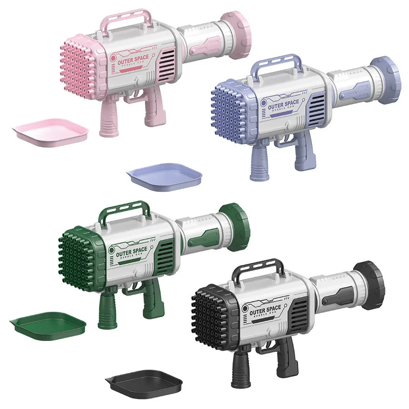 
 Пузырьковая машина автоматическая дующий пузыри чайник 2000 в минуту пузыря для детей КИТ Пистолет Стиль Пластиковый материал происхождения типа из АБС-пластика  