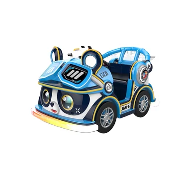 High Profit  Outdoor Shopping Mall Commercial Electric Bumper Car Battery Operated Radar Sensor Panda Animal Ride Toys for Sale
