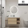 SKU-09-80cm smart round mirror