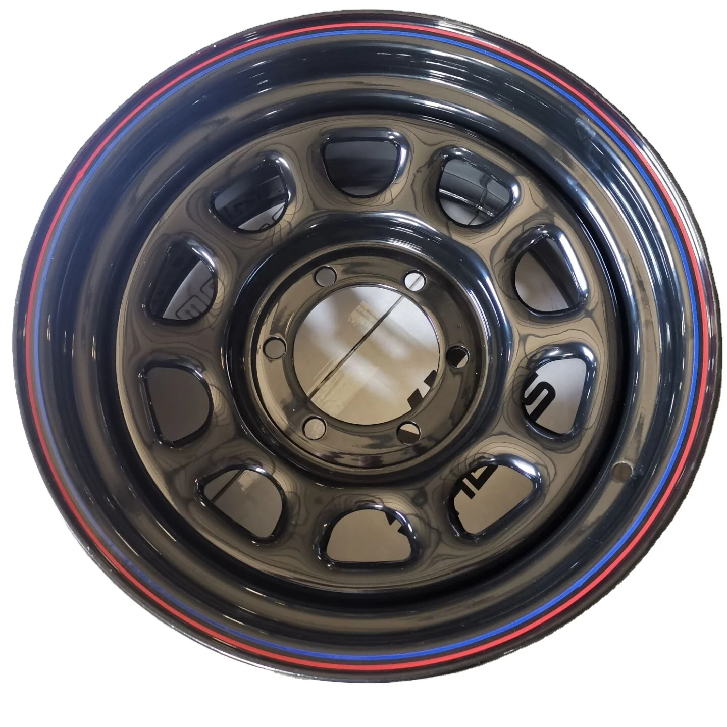 Sport Rim 15 Inch Wheels 5x114.3 for 4X4 & SUV - Offroad Black Rims ...