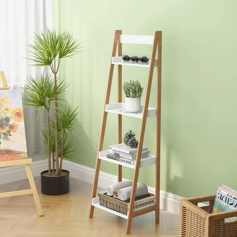 Multifunctional Display Ladder Racking Save Mounting Storage Rack With ...