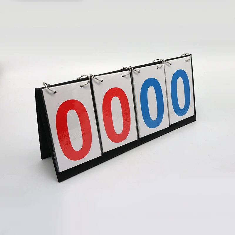 Tableau De Scores Sportif Flip 2 Pièces - Compteur Portable Pour Matchs De Basketball, Football