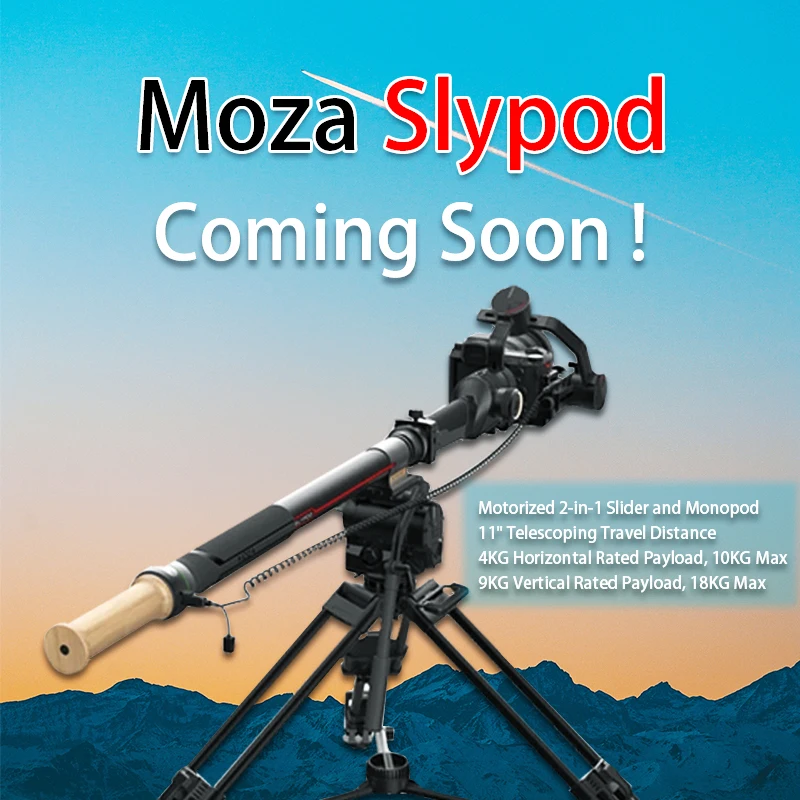 MOZA Slypod 2in1 カメラスライダー カーボン MOZA】一脚と電動