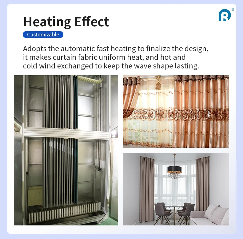 Customizable Automatic Computercontrolled Vertical Curtain Heat
